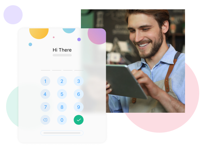 clock-in-and-out station