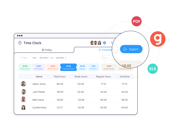 Gusto integration interface