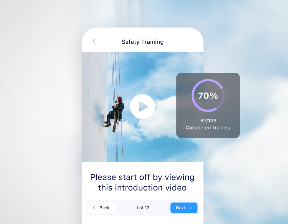 Training and Onboarding for Construction teams