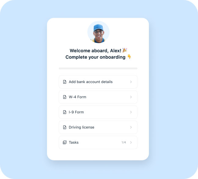 Onboard right in one go