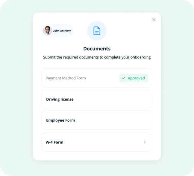 Ensure compliance upfront