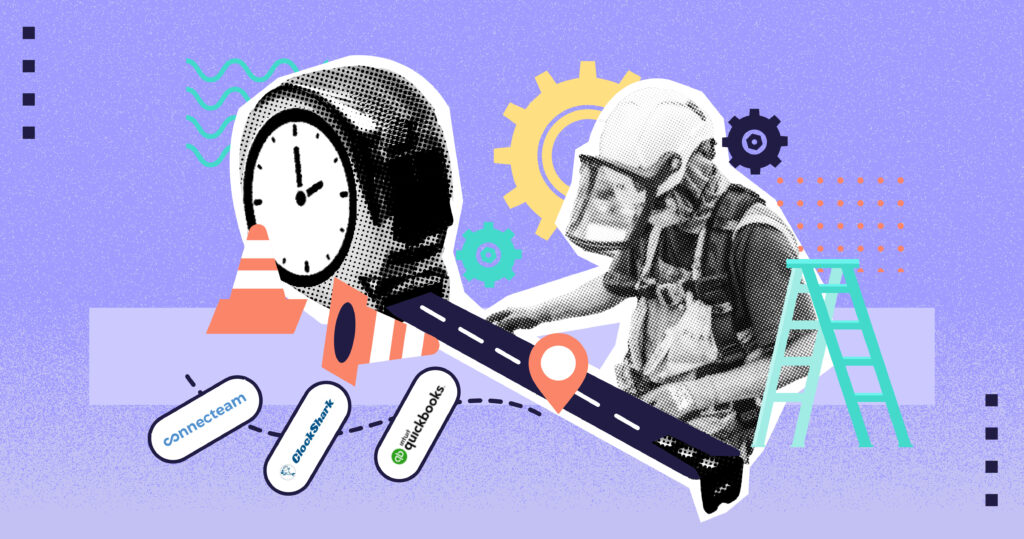 Construction time tracking solution