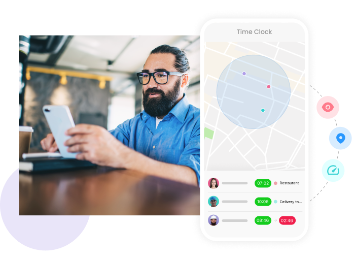 Track time for jobs, projects, clients,