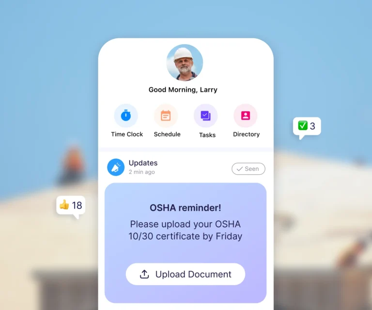 Construction industry communication